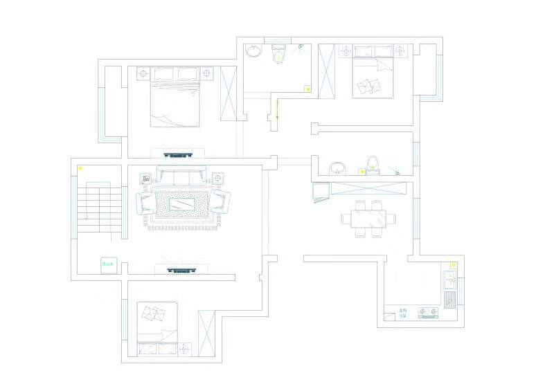 科技新村88m²#轻奢风