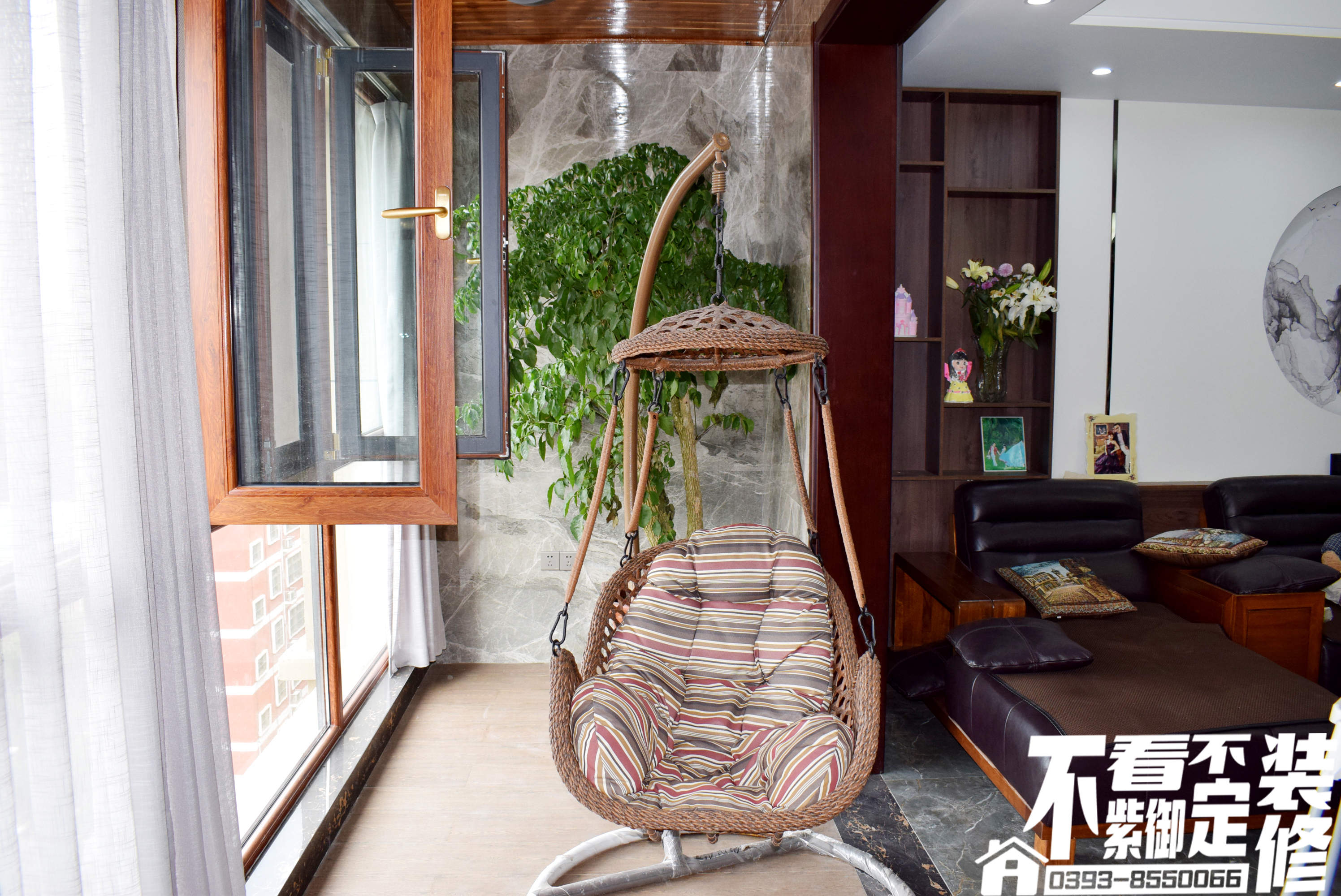 紫檀东150㎡新中式家装案例